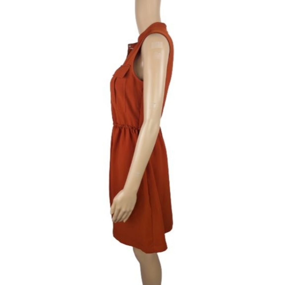 Burberry Brit Arabelle Burnt Orange Dress 4 - Picture 6 of 10